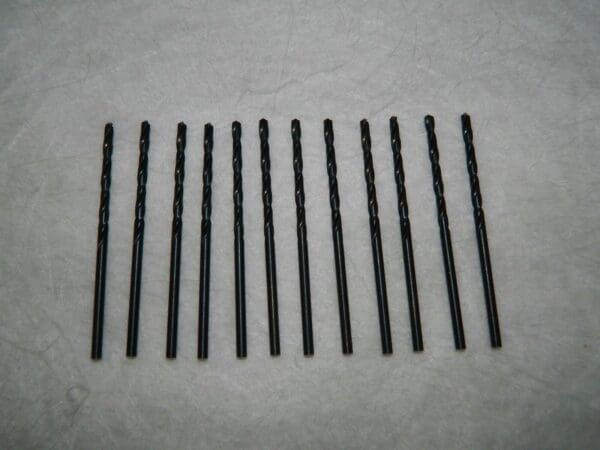 Hertel Jobber Drills #34 118° Point Oxide Finish HSS 48-Pack #71206510