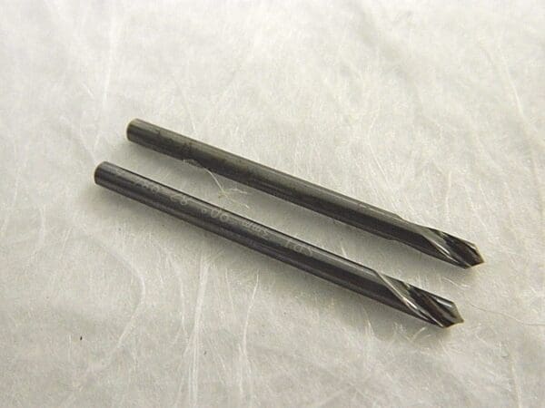 SPI Solid Carbide Spotting Drills 0.118" Dia x 1-49/64" OAL 90° Qty.2 #82-984-6