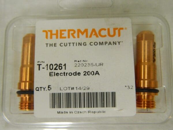 Thermacut 200A Electrodes 20 Pack Model T-10261