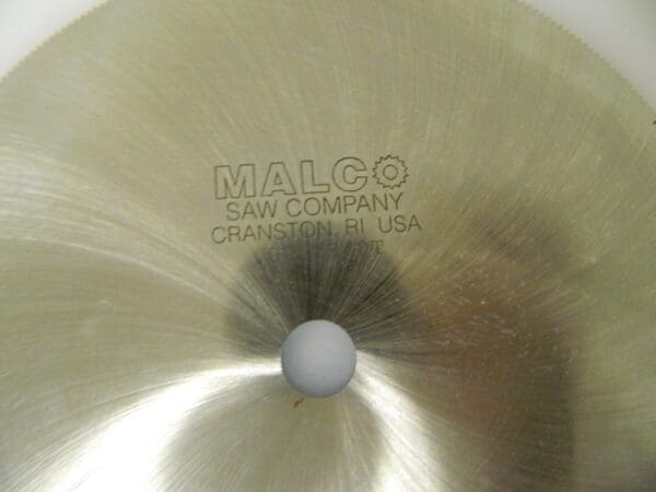 Malco Jeweler's Saw 6" Dia. x 1/2" Arbor 340T HSS #JS602812000