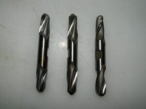 Toolmex Double End Mills 3Pack 1/2" x 1/2" x 13/16" x 3-3/4" 2F UC HSS 5-230-035