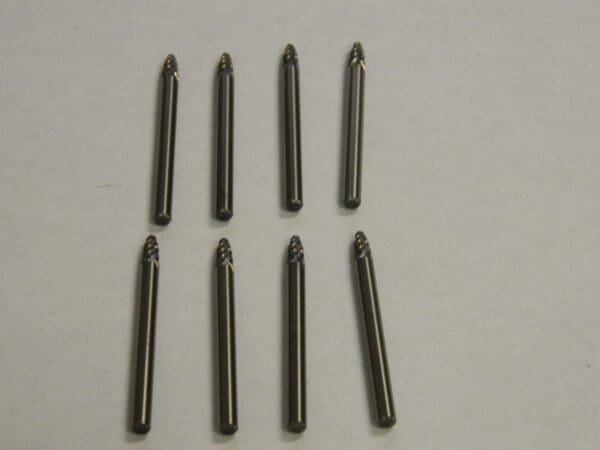 Metal Removal Round Nose Burr 1/8" x 1/8" x 1/4" x 1-1/2" Lot of 8 M41379