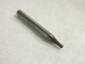 Seco Carbide Ball End Mill 2mm Diam x 2mm LOC 2FL 111K020-MEGA-64 10331