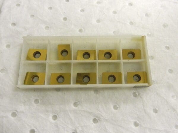 New Tech Cutting Carbide Inserts EM19C01-E NT5T.01 Grade I0994 Qty. 10