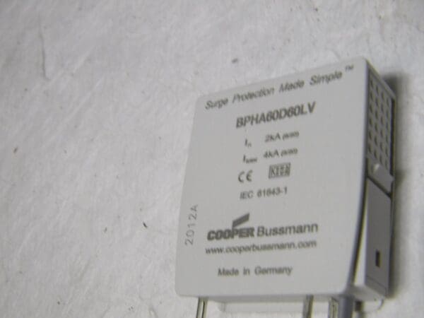 Cooper Bussmann Low Voltage Small Dimension Fuse Replacement BPHA60D60LV