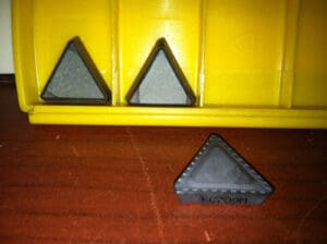 Kennametal TPPR43DSR4HE TPPR2204PDSRHE KC709M Carbide Inserts Qty. 3 #100615537