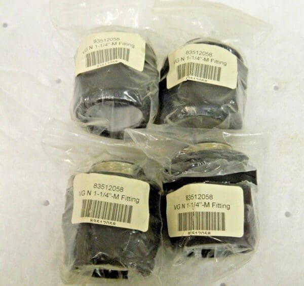 Murrplastik Straight Compression Liquidtight Connectors 1-1/4" Qty. 4 #8351205