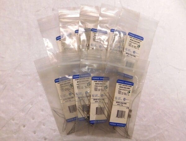 Ferraz Shawmut Fast Acting Mini Glass Fuse 350V 0.75A 10PK Lot of 9 #SMG-V3/4