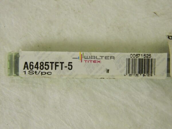 Walter Titex 5066494 A6485TFT-5 0.1969" 140° Solid Carbide Oil-Feed Drill Bit