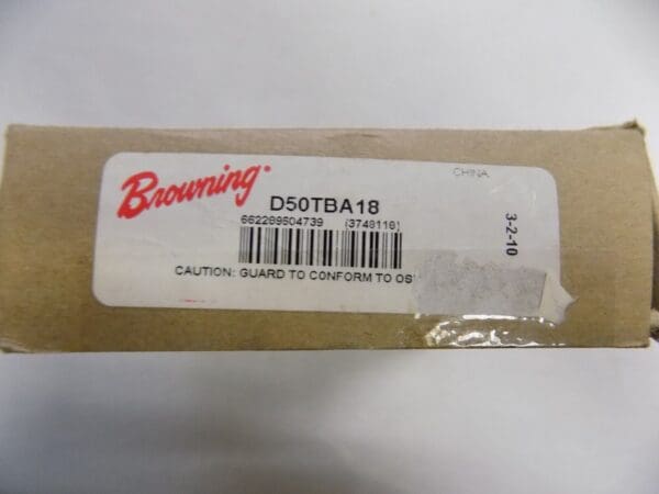 Browning Taper Bore Bushed Roller Chain Sprocket D50TBA18