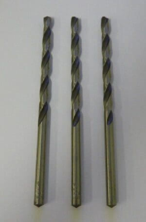 Superior 01409135 Size M Hss Straight Shank Taper Length Drills Qty. 3 USA