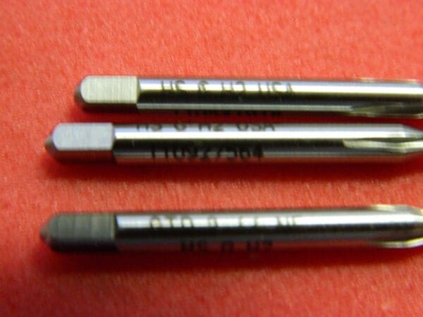 Widia #15147 2-64 H2 3FL HSS Hand Tap Set Qty. 3