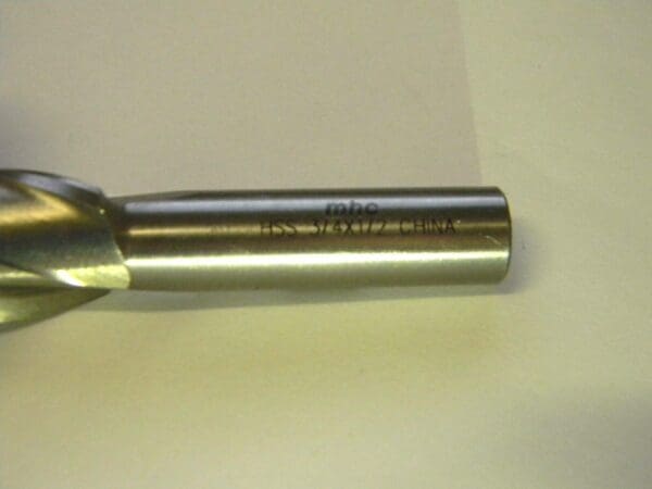 Interstate Single End Mill 3/4" x 1/2" x 1-5/16" HSS 2FL #720-1063