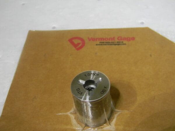 Vermont Gage Class X Plus Steel Pin Gage Go 1.0750” Plus Tolerance 191203110