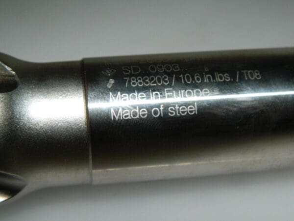 Hertel Indexable End Mill 45° Lead Angle 1" Max Cut Dia 0.157" Max DOC 60004809