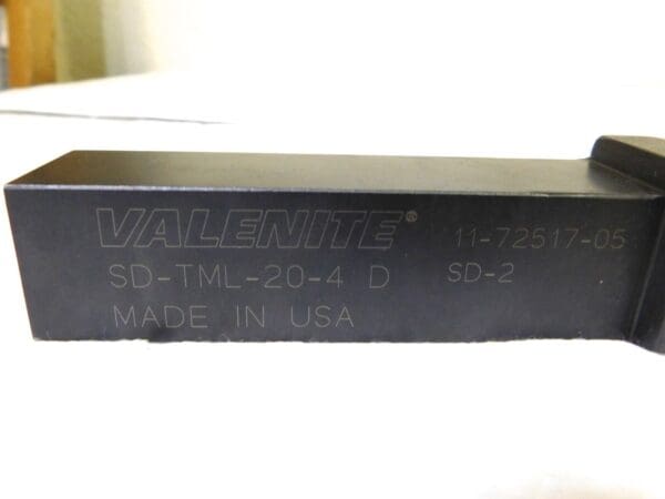 Valenite Indexible Turning Toolholder 1-1/4” Shank Dia LH 5.5” OAL SD-TML-20-4 D