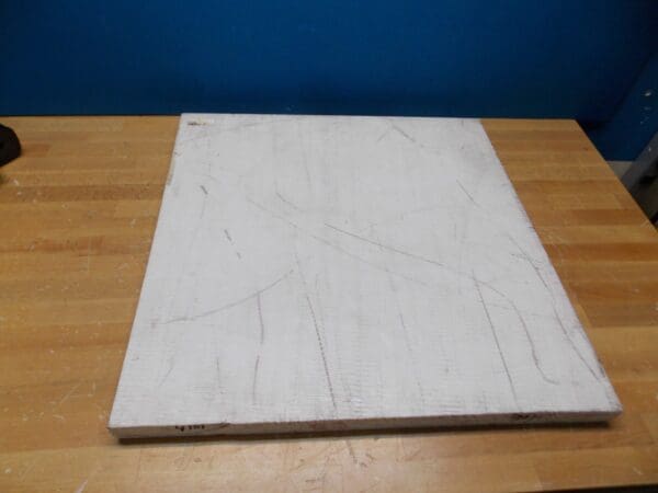 Professional Polyester Plastic Sheet 24" x 24" x 1-1/2" Natural Color