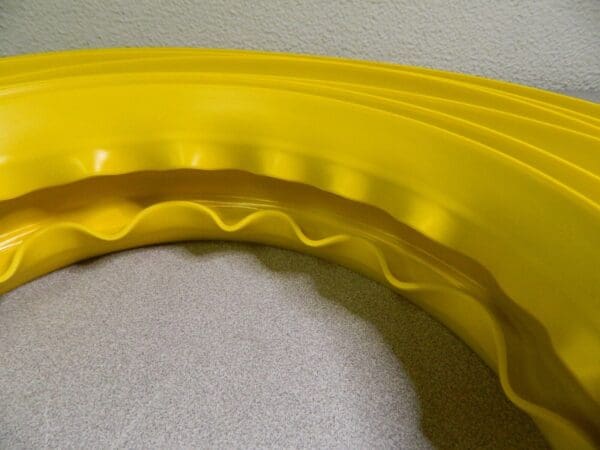 Hubbell On Floor Cable Cover 1 Channel 25 Ft Long Yellow PVC FT4Y25