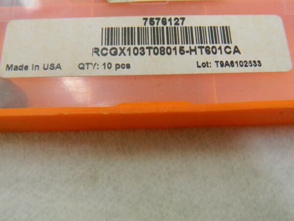 Hertel Ceramic Turning Inserts 4 Pack RCGX103 P08015 HT601CA Grade 07576127