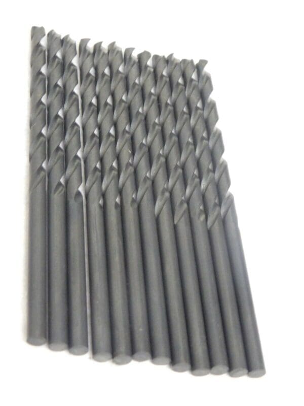 Interstate HSS Taper Length Drill Bits 17/64” 135º Pt 6.25” OAL Qty-12 81431173