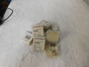 Mersen 250 VAC 0.38 Amp Time Delay Mini Glass Fuse QTY 9 Packs of 5 STG3/8-MSC