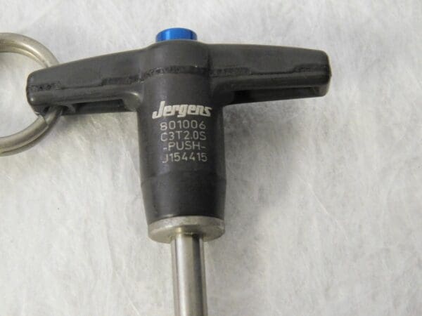 Jergens Push Button T Handle Quick Release 3/16" Diam 2" QTY 2 801006