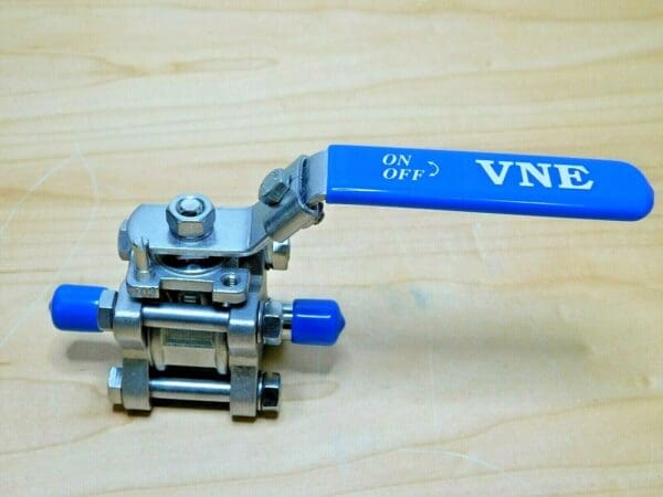 VNE Sanitary Ball Valve 1/2" Pipe Full Port 1000WOG E90WW-6.5