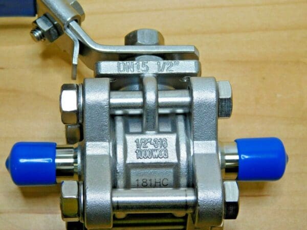 VNE Sanitary Ball Valve 1/2" Pipe Full Port 1000WOG E90WW-6.5