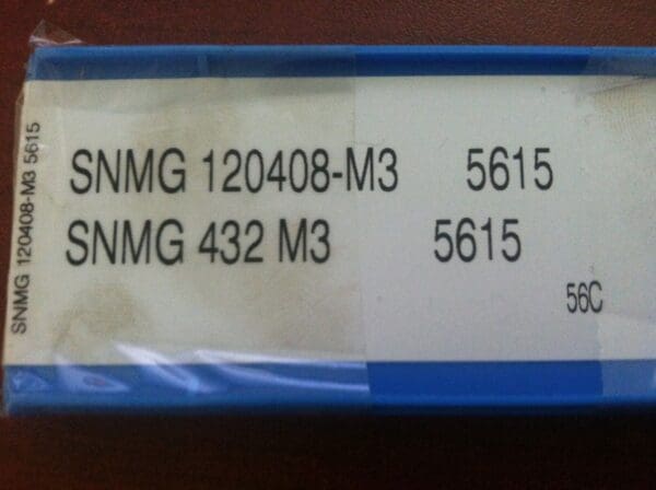 Valenite Indexable Carbide Turning Inserts SNMG432-M3 Grade 5615 Qty. 10