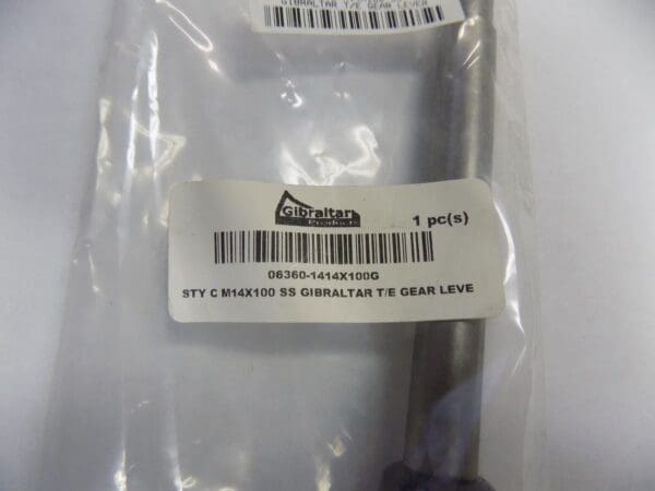 Gibraltar Sty C M14 x 100 SS Gibraltar T/E Gear Lever QTY 3 06360-1414X100G