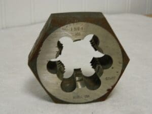 Widell Hex Rethreading Die 1-5/8-4 HSS 575457