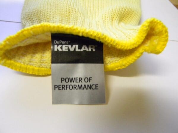 Dupont Seamless Knit Gloves Yellow 7 Gauge 1-Dozen #KV20A-100