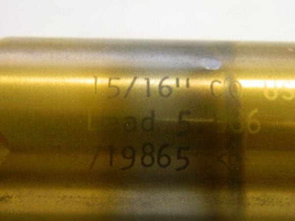 Cleveland Twist Drill 15/16" 2FL Cobalt Double End Square End Mill C32878