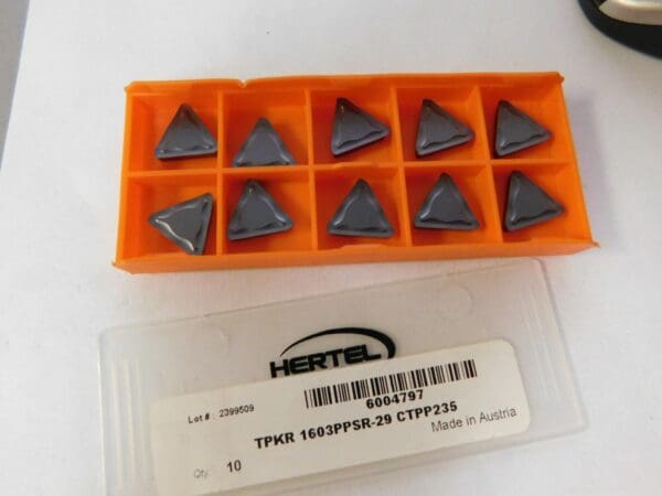 Hertel PENTA24N348 Grade IC908 Carbide Grooving Insert QTY 10 52967452