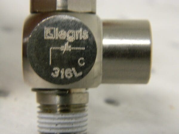 Legris 1/8" NPT Threaded Knobless Flow Control Valve 7817 11 11