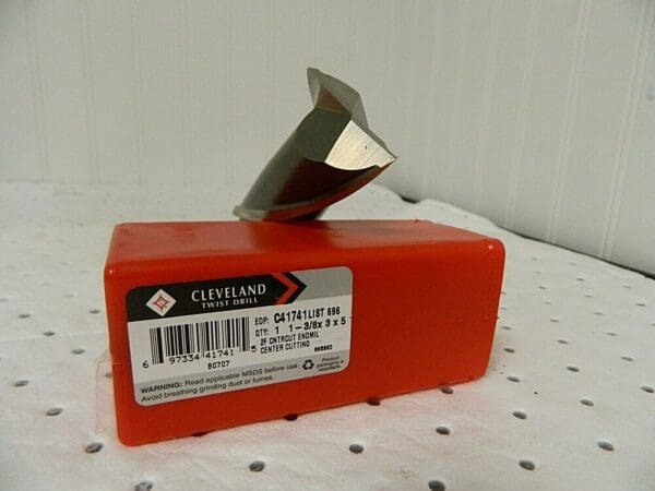 Cleveland HSS Center Cutting End Mill 1-3/8” x 1" x 3" x 5-1/2" 2F C41741