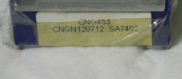 Stellram Ceramic Turning Inserts CNGN120712 Grade SA7402 QTY 10 028122