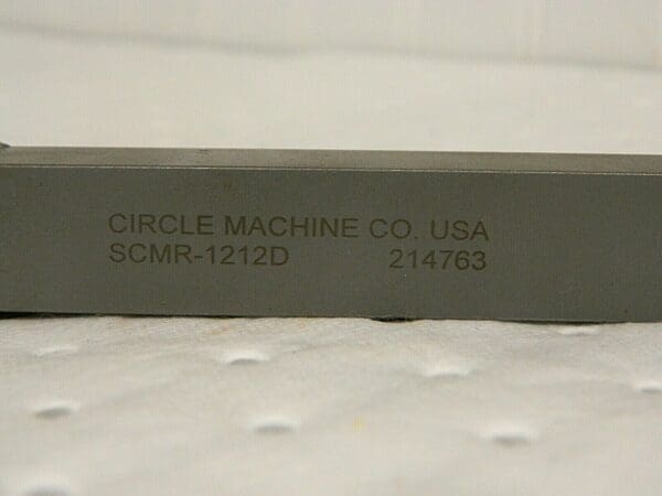 Circle Machine Steel Square Shank Grooving Tool Holder 3/4 SCMR-1212D 57509