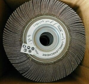 Wendt 6" Diam 180 Grit Aluminum Oxide Unmounted Flap Wheel QTY 3 01042779