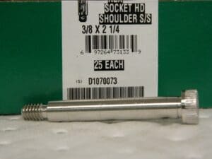 PRO Hex Socket Shoulder Screw 3/8" x 2-1/4" 5/16-18 UNC QTY 25 73133