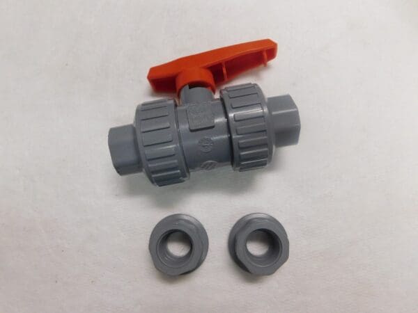 Nibco Chemtrol Ball Valve 3/4" Model D Universal End Corzan CPVC/EPDM U51TB-E