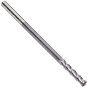 Yg1 Loc 1-5/8" Carbide 4 FL Y Coating 30° Long Square End Mill 55579TF