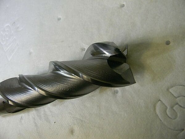 Cleveland Center Cutting End Mill 2” Dia 3Fl PM Plus TiCN Coat 10” OAL C40255