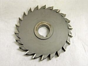 Side Milling Cutter HSS Straight Tooth5" x 7/16" x 1" 22T 03015286