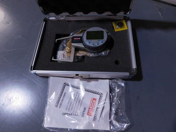 SPI Chisel Outside Electronic Caliper Gage 40mm-50mm Range .0005" Res 14-292-7