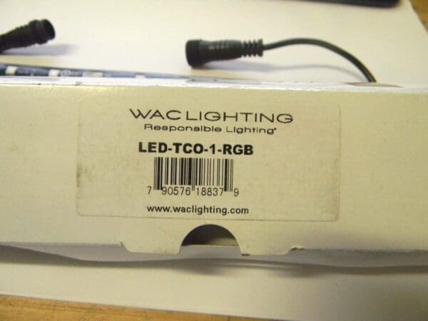 WAC Lighting Led-to24-1-wt White 12" Length Color Changing Led Outdoor Wet Tape