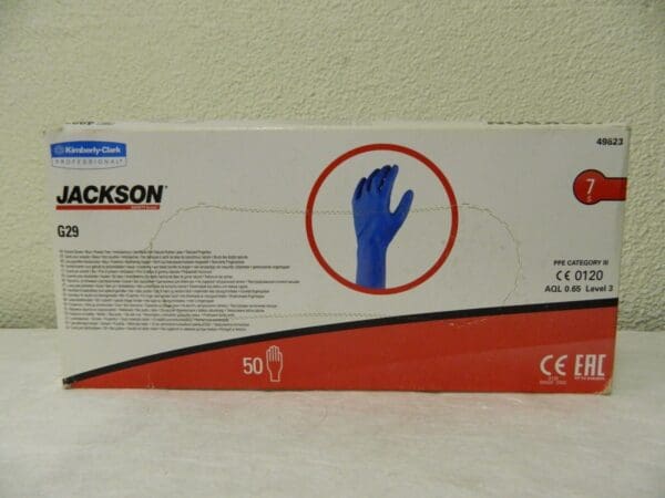 Jackson Safety Solvent Gloves Size 7 Small Qty 50 G29 49823