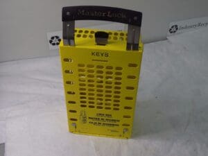 Master Lock Group Lockout Boxes Portable/Wall Mount Max 14 Padlocks Yellow 503