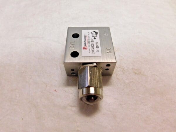 Jupiter Pneumatics 2 Position Mini Mechanical Valve 1/8" NPT 3 Way 5330220012JP