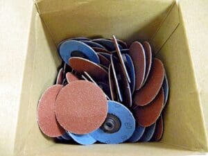 VSM Abrasives Aluminum Oxide 2" Quick Change Discs Grit 80 Qty 100 70754